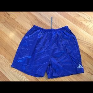 Nylon Adidas shorts